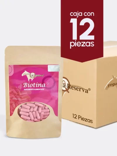 Caja Capsulas Biotina Yeguada La Reserva