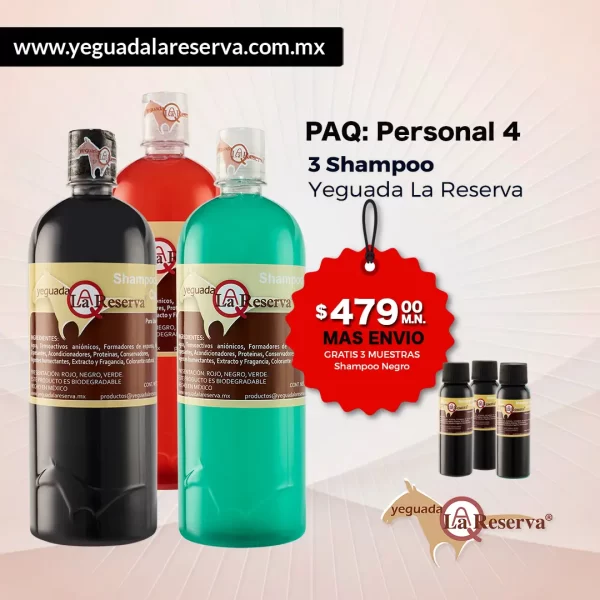 3 shampoo anticaida cabello